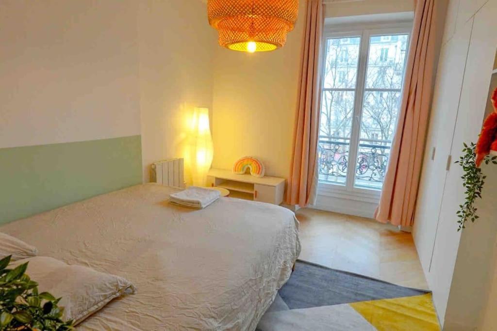 Cozy Spacious Flat@Pigalle Paris Bagian luar foto